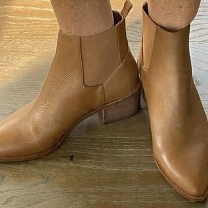 Brand new leather ankle boots